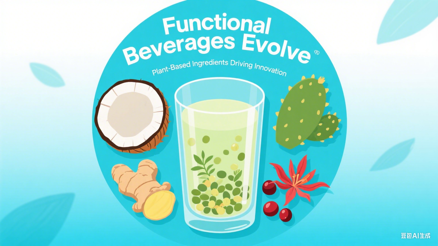 Industry Trends: Functional Beverages Evolve with Plant-Based Ingredients