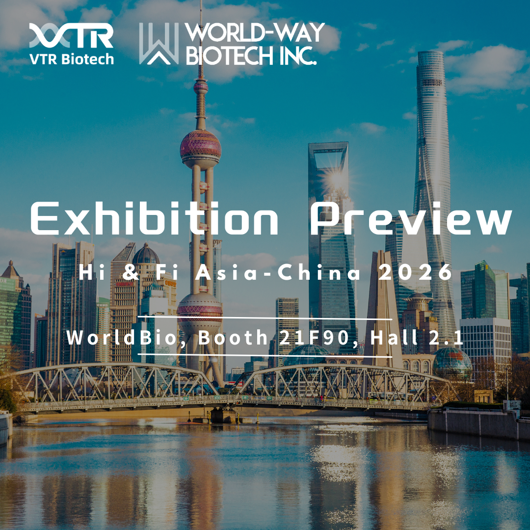 Hi & Fi Asia-China 2026 | World-Way Biotech Welcomes You at Booth 21F90, Hall 2.1